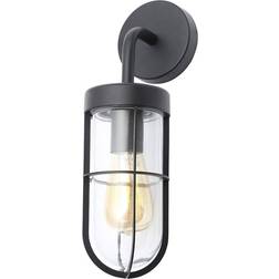 Litecraft Astley Black Wall light