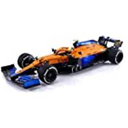 Aucune Minichamps 530213304 1:18 Mclaren F1 Team MCL35M-Lando Norris-2nd Place Italian GP 2021 Collectible Miniature Car, Mehrfarbig