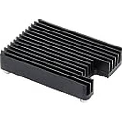 Waveshare Heatsink for Raspberry Pi Compute Module 4 CM4 Dedicated Aluminum Alloy Heatsink with 4 PCS Thermal Tapes, Proper Space For Antenna Section