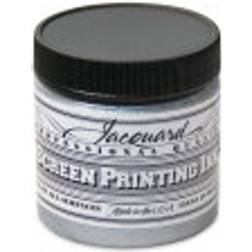 Jacquard Professional Water Based Screen Printing Ink Silver 4oz