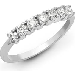 Jewelco London Eternity Ring - White Gold/Diamonds