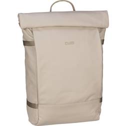 Zwei Rucksack Beige Unifarben One Size