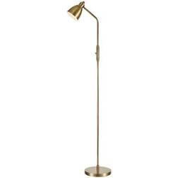 Markslöjd Story Antique Brass Floor Lamp 145cm