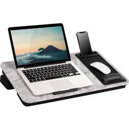 LapGear Elevation Pro Desk with Gel Wrist Rest and Adjustable Cushion Multiple Styles