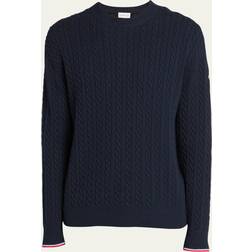 Moncler Round-neck sweater navy