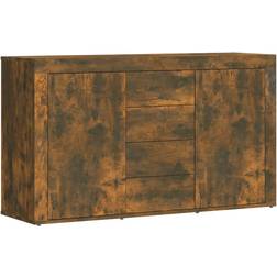 vidaXL 815492 Smoked Oak Sideboard 120x69cm