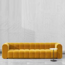 Homary Modern Yellow Sofa 223cm 3 Seater