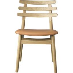 FDB Møbler J48 Oak/Cognac Kitchen Chair 78cm