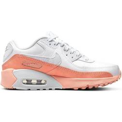 Nike Air Max 90 LTR SE GS - White/Aura/Light Madder Root