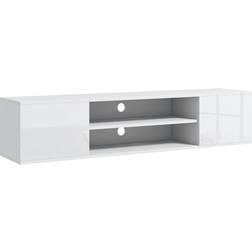 Homcom ‎UK839-771V00WT0331 White TV Bench 140x30cm