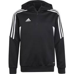 Adidas Kid's Condivo 22 Track Hoodie - Black (HD7007)