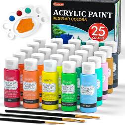 Shuttle Art Acrylic Paint 25-pack