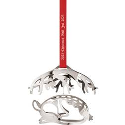 Georg Jensen 2023 Christmas Euro Fallow Deer Brass Christmas Tree Ornament 8cm