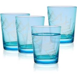 Fitz and Floyd Wildflower Double Old Fashioned Tumbler 35.5cl 4pcs