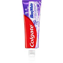 Colgate Max White Sparkle Diamonds whitening toothpaste with fluoride