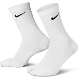 Nike Everyday Plus Lightweight Crew Socks - White/Black