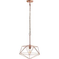 All the Rages Paragon Rose Gold Pendant Lamp