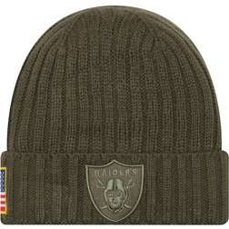 New Era Salute to Service Wintermütze Oakland Raiders