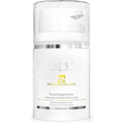 Apis home discolouration stop brightening night cream 50ml