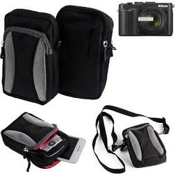 K-S-Trade For nikon coolpix p7700 belt bag carrying case outdoor holster