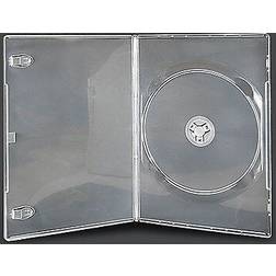 10X Single Clear Slim DVD/CD/BLU Ray Case