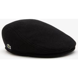 Lacoste Unisex Wool Felt Blend Beret Black