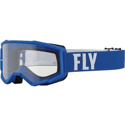 Fly Racing Focus Goggles Blue/White, Adult