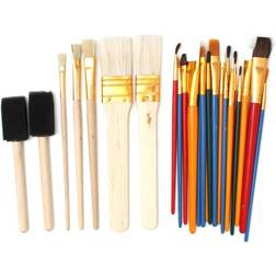 Hobbycraft Assorted Brush Pack 25 Pieces