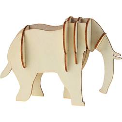 Hobbycraft 3D Wooden Elephant Puzzle