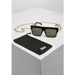 Urban Classics zakynthos with chain black/gold