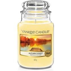 Yankee Candle Autumn Sunset Yellow Scented Candle 623g