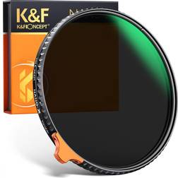 K&F Concept Putter ND2-ND400 62mm Variable Lens Filter Multicoated Neutral Density NANO-X-Series