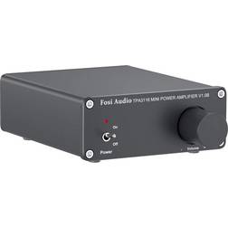 Fosi Audio 2 Channel Amplifier Stereo Audio Amp Mini Hi-Fi Class D Integrated TPA3116 Amp for Home Speakers 50W x 2, with 19V 4.74A Power Supply Fosi Audio