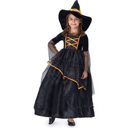 Dress Up America Witch Costume for Girls Classic Halloween Costumes for Kids, Amazing Details