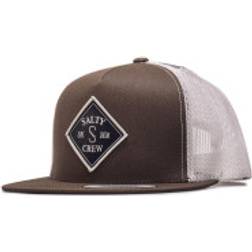 Salty Crew Tippet Trucker Brown/White One