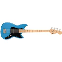 Fender Squier FSR Sonic Bronco Bass, California Blue Bass Guitar