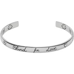 Gucci Blind For Love bracelet women Sterling Silver