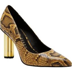 Katy Perry Women's the Delilah High Pumps Mustard Multi Mustard Multi