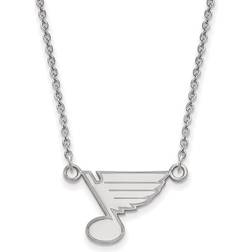 LogoArt Sterling Silver NHL St. Louis Blues Necklace