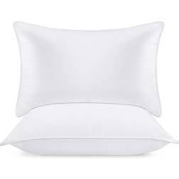 Utopia Bedding Luxurious Plush White Pillows White (70x50cm)