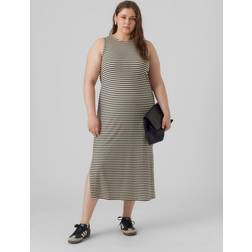 Vero Moda Loose Fit O-neck Curve Long Dress