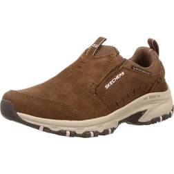 Skechers Women's Hillcrest Nature Walk Brown Leather Brown