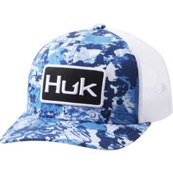 Huk Men's Blue Tide Change Trucker Snapback Hat