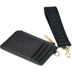 Case-Mate Phone Strap Leather Wristlet and Wallet Black