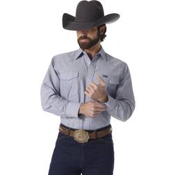 Wrangler Men's Cowboy Cut Long Sleeve Western Snap Shirt