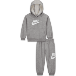 Nike Baby Club Fleece Set 2-pcs - Dark Grey Heather (66L135-042)