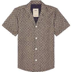 Oas Puzzle Cuba Terry Shirt in Blue Blue