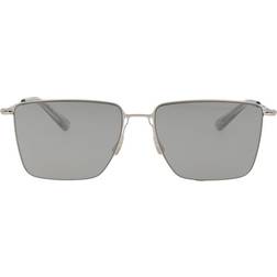 Bottega Veneta Silver Ultrathin Rectangular UNI