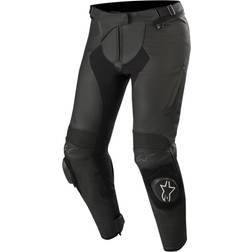 Alpinestars Stella Missile V2 Pants, Women's leather motorcycle, Black Black, OSFA