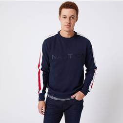 Nautica Mens Big & Tall Logo Fleece Sweatshirt